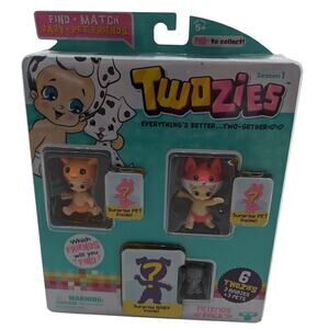 Twozies S1 Friends Pack 3 Babies and 3 Pets